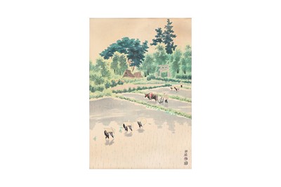 Lot 381 - TWO PRINTS BY KOTOZUKA EIICHI (1906-1979)