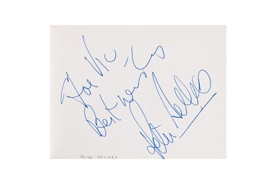 Lot 12 - From a Gentleman's Collection. Autograph Album Incl. Genesis