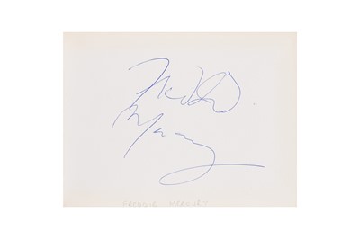 Lot 10 - From a Gentleman's Collection. Autograph Album Incl. Freddie Mercury