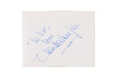 Lot 5 - From a Gentleman's Collection. Autograph Album Incl. Christopher Lee