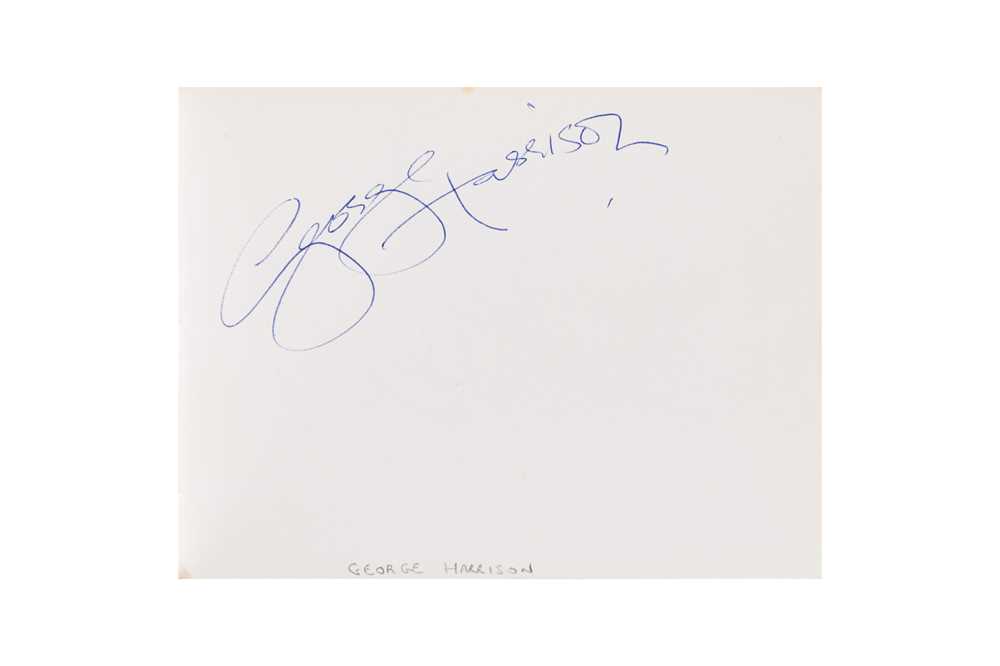 Lot 13 - From a Gentleman's Collection. Autograph Album Incl. George Harrison