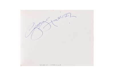 Lot 13 - From a Gentleman's Collection. Autograph Album Incl. George Harrison