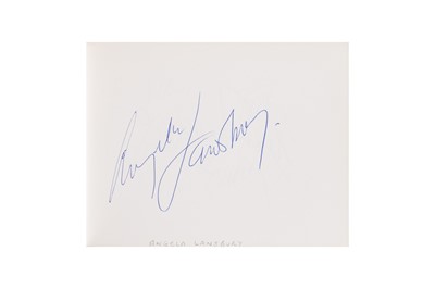 Lot 4 - From a Gentleman's Collection. Autograph Album Incl. Charlton Heston