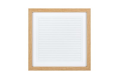 Lot 113 - AGNES MARTIN RCA (AMERICAN/CANADIAN 1912-2004)