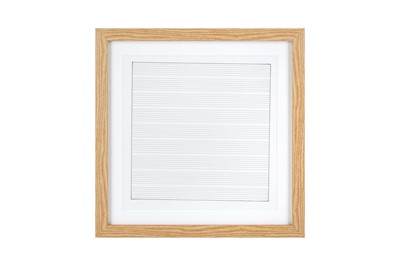 Lot 113 - AGNES MARTIN RCA (AMERICAN/CANADIAN 1912-2004)