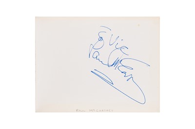 Lot 22 - From a Gentleman's Collection. Autograph Album incl. Paul McCartney
