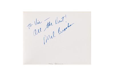 Lot 6 - From a Gentleman's Collection. Autograph Album Incl. David Bowie