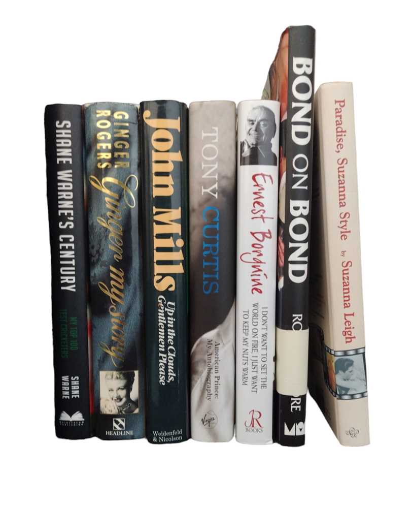 Lot 119 - Autograph Collection.- Signed Books