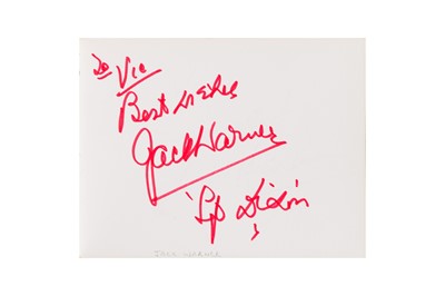 Lot 20 - From a Gentleman's Collection. Autograph Album Incl. Mick Jagger