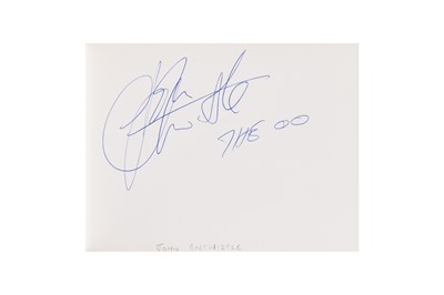 Lot 27 - From a Gentleman's Collection. Autograph Album Incl. Sylvester Stallone