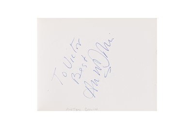 Lot 27 - From a Gentleman's Collection. Autograph Album Incl. Sylvester Stallone