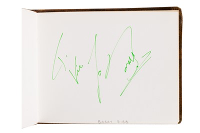 Lot 28 - From a Gentleman's Collection. Autograph Album Incl. The Bee Gees