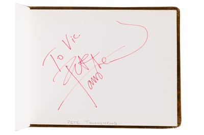 Lot 7 - From a Gentleman's Collection. Autograph Album Incl. David Bowie