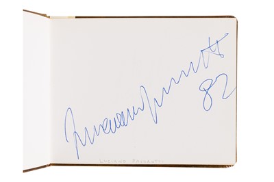Lot 7 - From a Gentleman's Collection. Autograph Album Incl. David Bowie