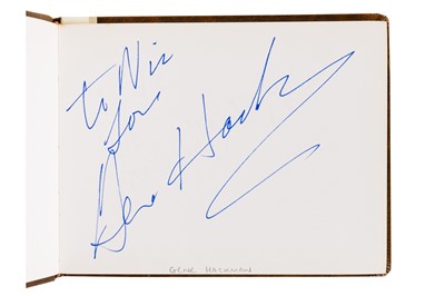 Lot 11 - From a Gentleman's Collection. Autograph Album Incl. Gene Hackman