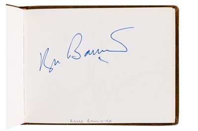 Lot 11 - From a Gentleman's Collection. Autograph Album Incl. Gene Hackman