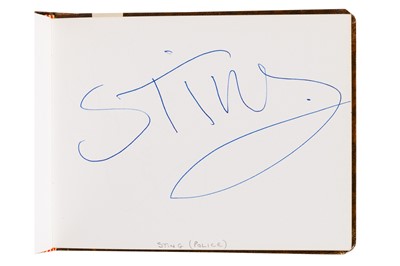 Lot 26 - From a Gentleman's Collection. Autograph Album Incl. Sean Connery