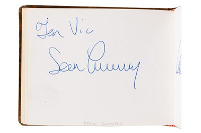 Lot 26 - From a Gentleman's Collection. Autograph Album Incl. Sean Connery