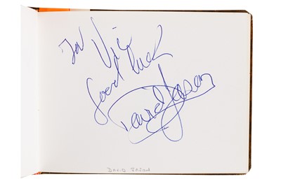 Lot 26 - From a Gentleman's Collection. Autograph Album Incl. Sean Connery