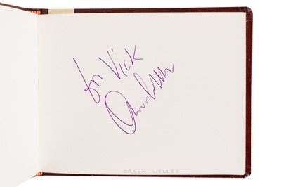 Lot 41 - From a Gentleman's Collection. Autograph Albums Incl. Orson Welles