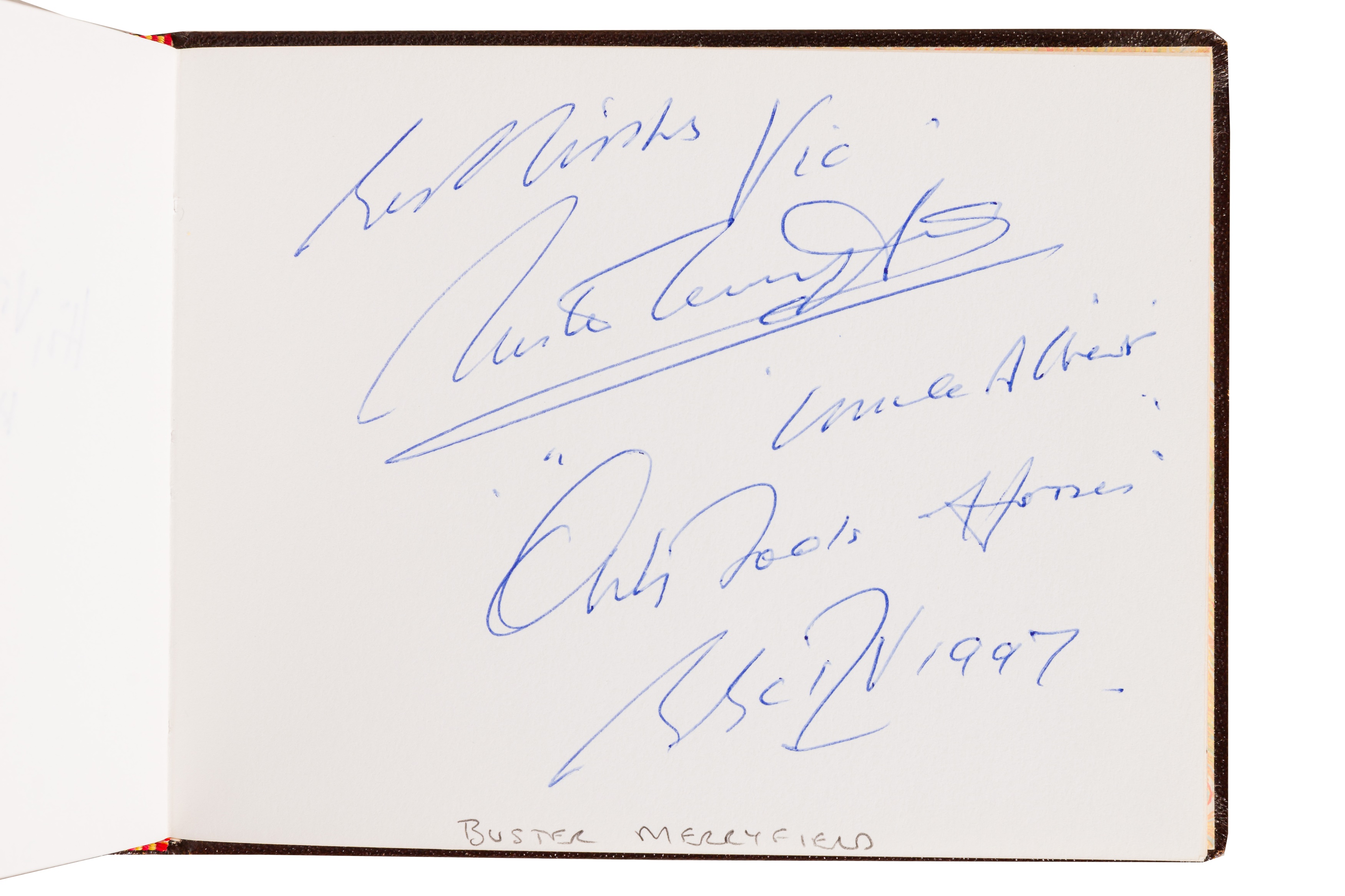 Lot 38 - From a Gentleman's Collection. Autograph