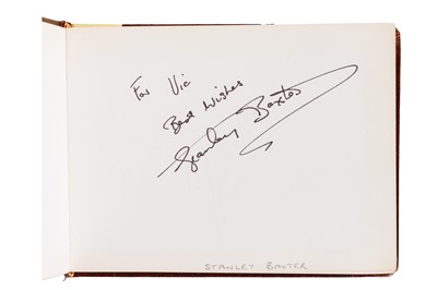 Lot 1 - From a Gentleman's Collection. Autograph Album Incl. Aretha Franklin