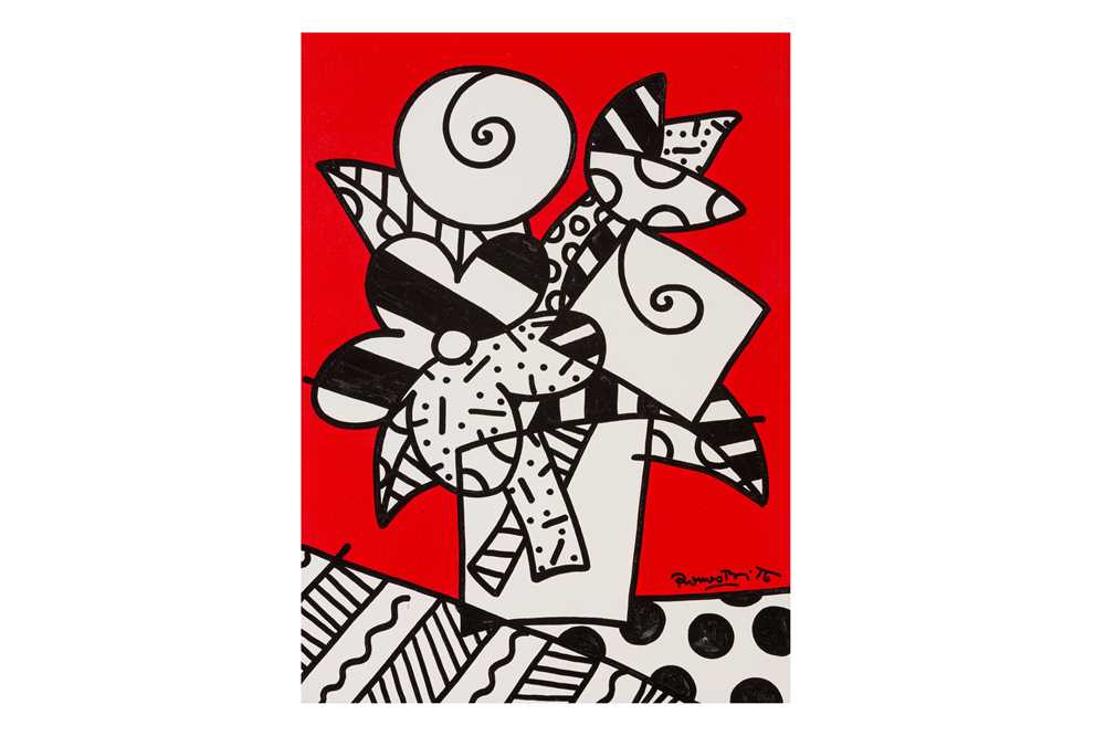 Lot 136 - ROMERO BRITTO (BRAZILIAN, b.1963)