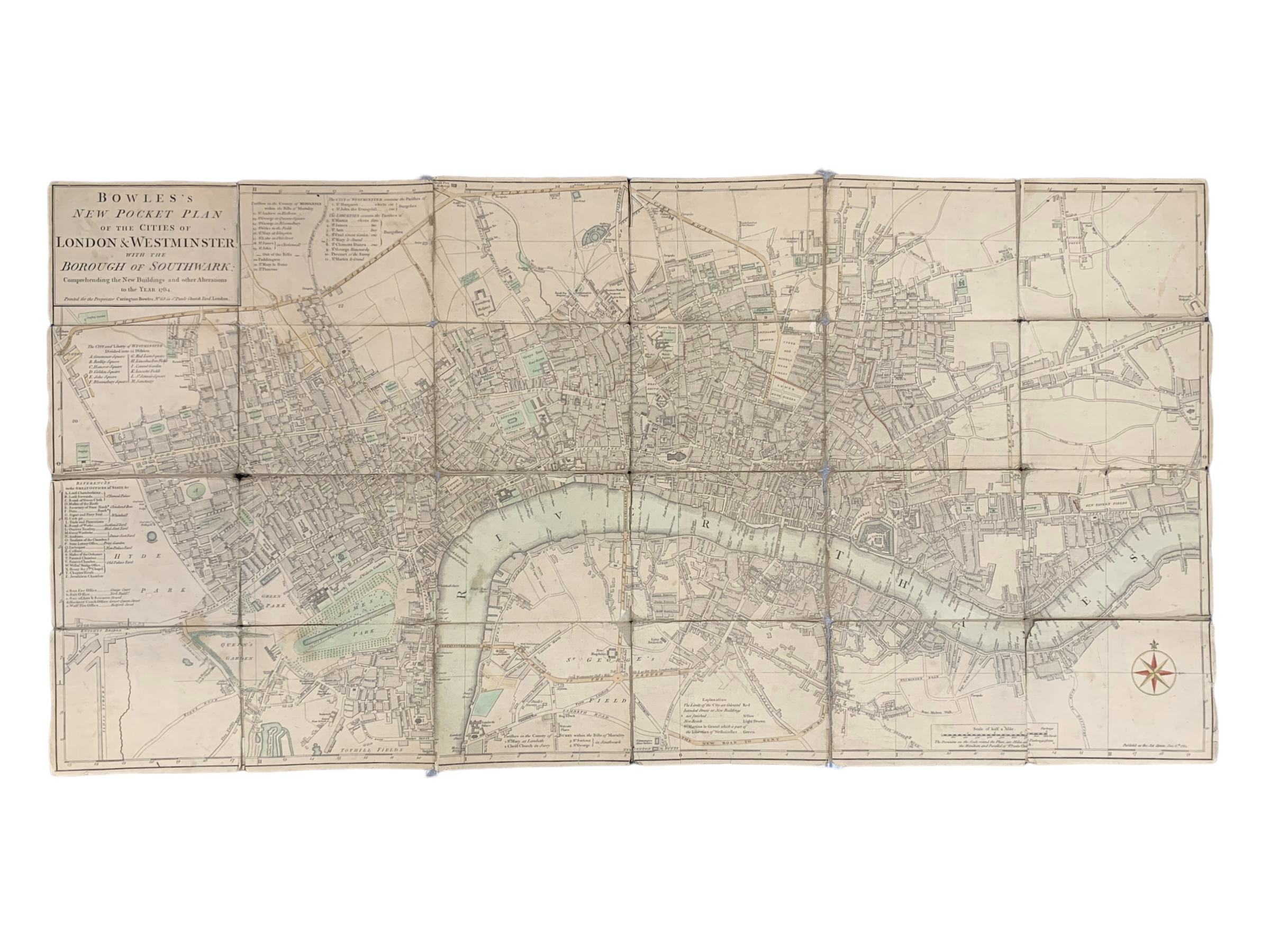 Lot 61 - London: maps