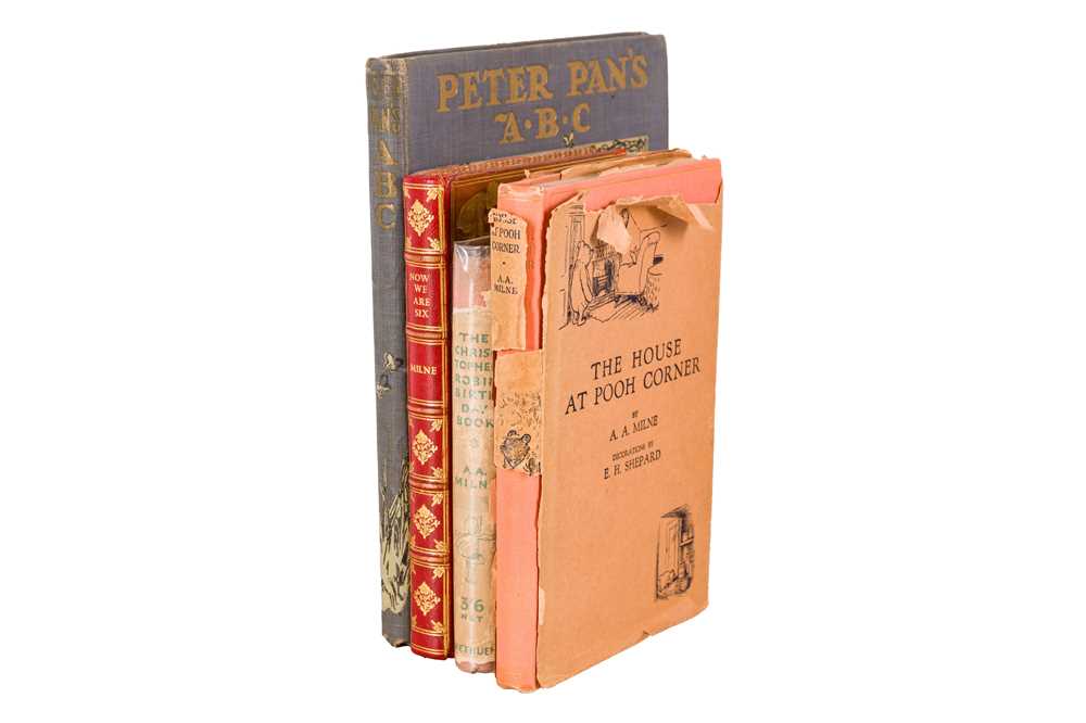 Lot 192 - Milne. House at Pooh Corner; Christopher Robin Birthday Book, 1928, 1930