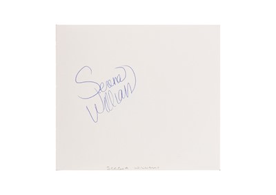 Lot 29 - From a Gentleman's Collection. Autograph Album Incl. Venus and Serena Williams