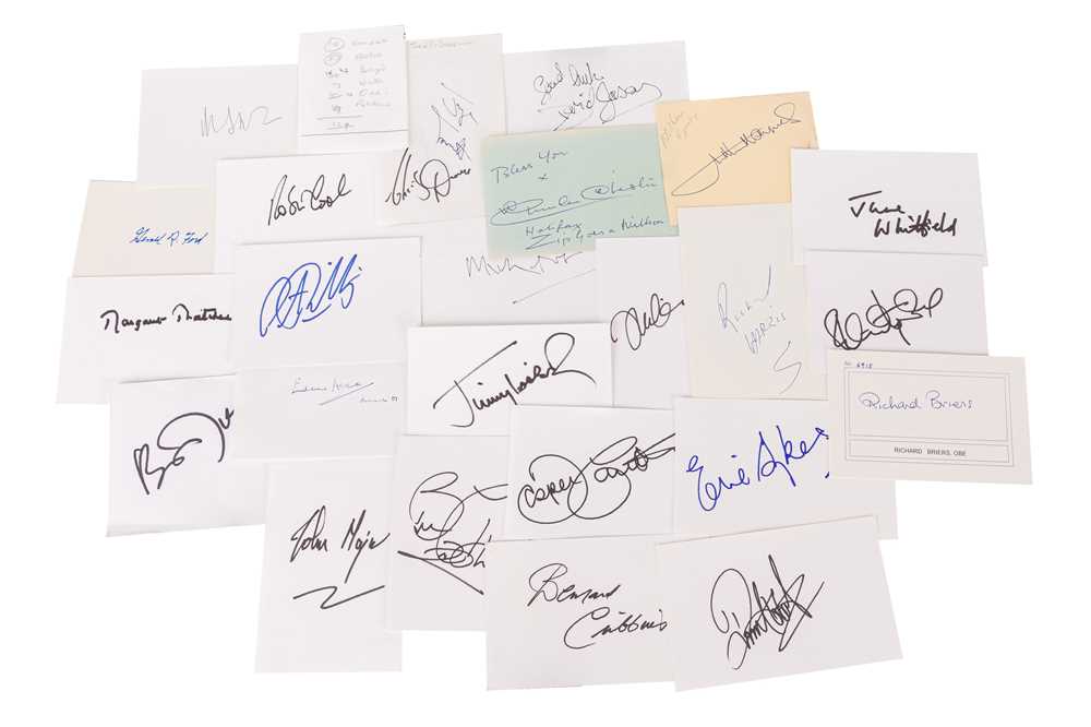 Lot 109 - Autograph Collection.- Miscellaneous