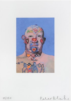 Lot 95 - SIR PETER BLAKE CBE RDI RA (BRITISH B.1932)