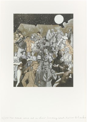 Lot 93 - SIR PETER BLAKE CBE RDI RA (BRITISH B.1932)