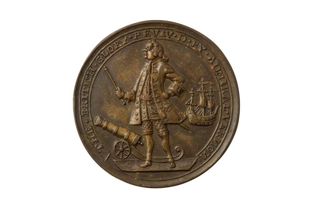 Lot 119 - 1739 ADMIRAL VERNON PORTO BELLO MEDAL.