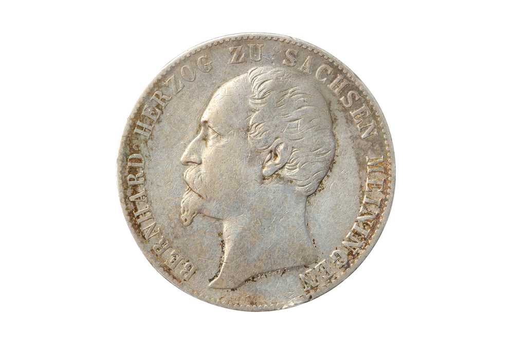 Lot 256 - GERMAN STATES, SAXE-MEININGEN, BERNHARD II (1803 - 1866), 1859 VEREINSTHALER/THALER.