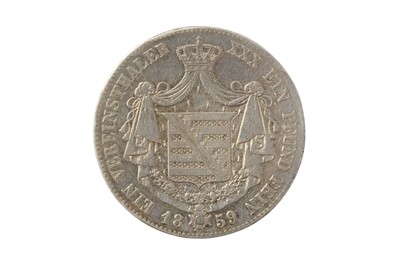 Lot 256 - GERMAN STATES, SAXE-MEININGEN, BERNHARD II (1803 - 1866), 1859 VEREINSTHALER/THALER.