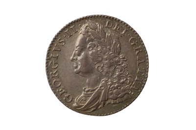 Lot 99 - GEORGE II (1727 - 1760), 1747 SHILLING.