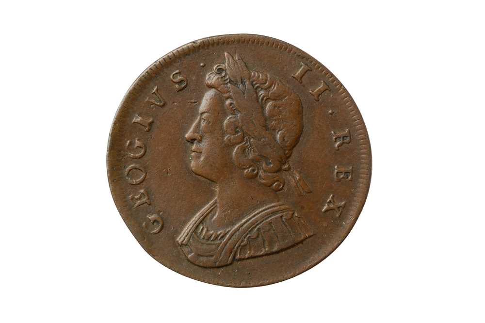 Lot 40 - GEORGE II (1727 - 1760), 1730 HALFPENNY.