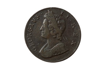 Lot 48 - GEORGE II (1727 - 1760), 1732 HALFPENNY.