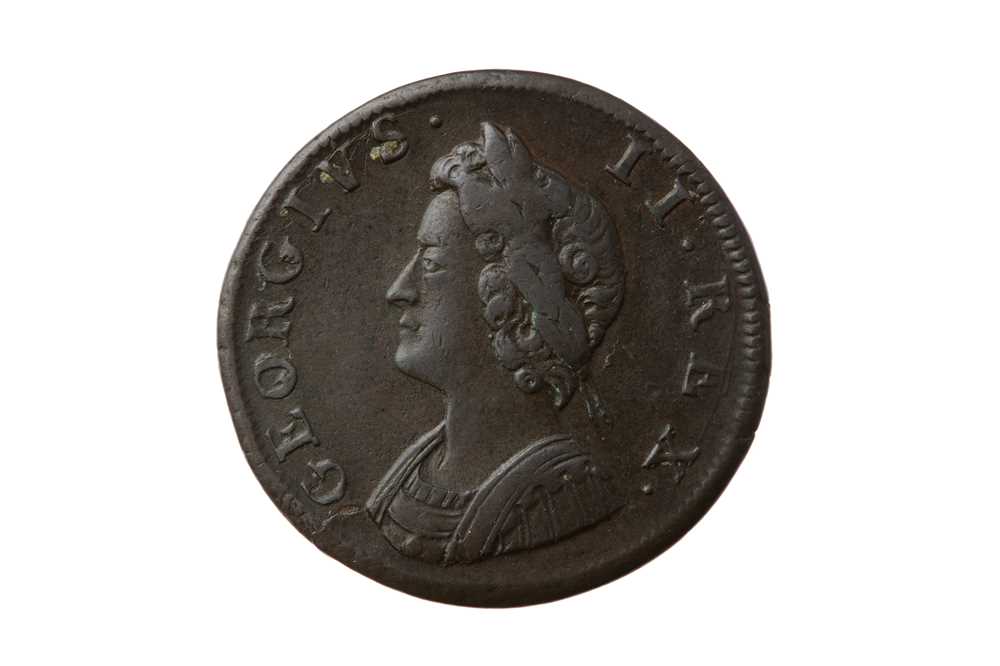 Lot 42 - GEORGE II (1727 - 1760), 1731 FARTHING.
