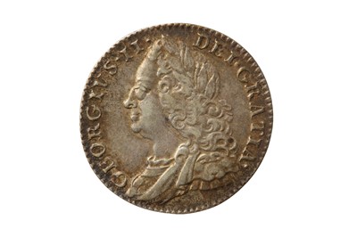 Lot 117 - GEORGE II (1727 - 1760), 1758 SIXPENCE.