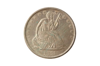 Lot 376 - USA, 1861-O 50 CENTS/HALF DOLLAR.