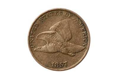 Lot 383 - USA, 2x Cents, 1857, 1858.