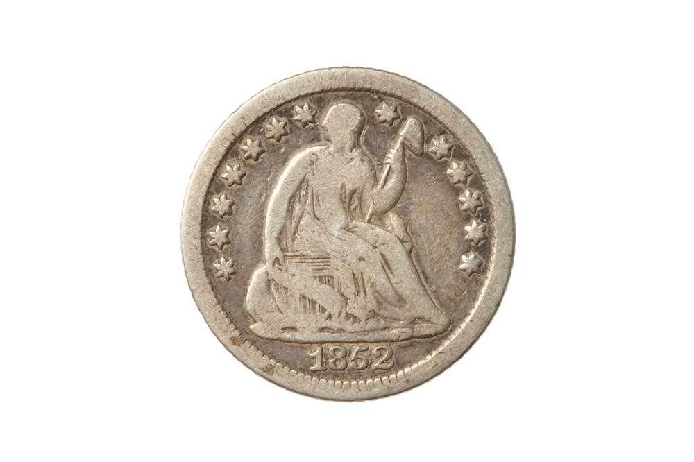 Lot 350 - USA, 1852-O 5 CENTS/HALF DIME.