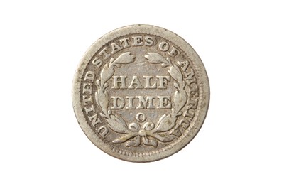 Lot 350 - USA, 1852-O 5 CENTS/HALF DIME.