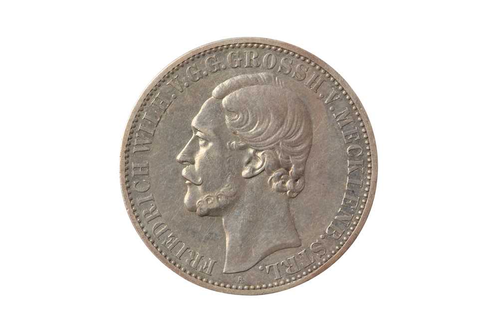 Lot 231 - GERMAN STATES, MECKLENBURG-STRELITZ, FRIEDRICH WILHELM (1860 - 1904), 1870 THALER.