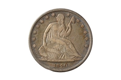 Lot 333 - USA, 1840 50 CENTS/HALF DOLLAR.