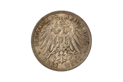 Lot 268 - GERMAN STATES, SAXONY, FRIEDRICH AUGUST III (1904 - 1918), 1913-E 3 MARK.