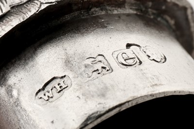 Lot 39 - A Victorian sterling silver novelty pepper pot, London 1900 by William Hornby