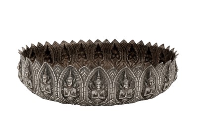 Lot 164 - An early 20th century Thai (Siamese) silver bowl, Bangkok circa 1930